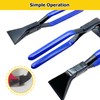 ORIGINTECH 3-Piece Hand Seamers Sheet Metal Tools, Straight, 45°, and