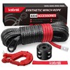 Kolvoii Synthetic Winch Rope Kit, 1/4" x 50ft 9,650lbs Winch