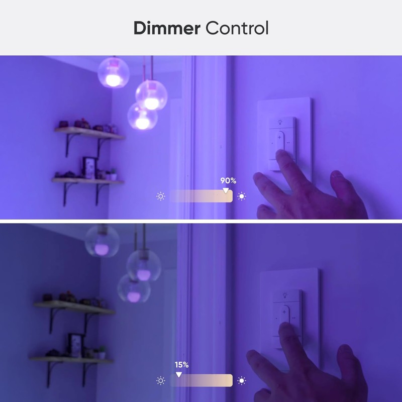 Nanoleaf Smart Switch, Motion Sensor Light Switch with Dimmer, Wireless