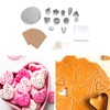 127pcs Polymer Clay Cutters Set Stainless Steel DIY Handcraft Polymer