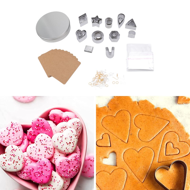 127pcs Polymer Clay Cutters Set Stainless Steel DIY Handcraft Polymer