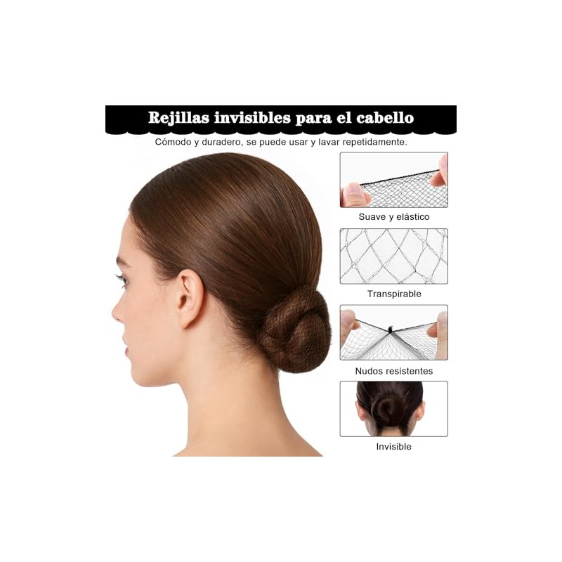 Kit de Pinzas para Cabello, 385 Piezas con Pasadores y