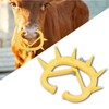 10pcs Nose Rings with Spikes, Prevent Suckling, Calf Weaning Plastic