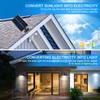 pearlstar Solar Barn Light - Outdoor/Indoor Motion Sensor, Cool White,