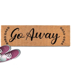 Go Away Mat 50x15 Inch, Long Unwelcome Mat Go Away, Go Away Door Mat, Go Away Doormat, Large Welcome Mat Go Away, Go Away Front Door Mat, Go Away Outdoor Mat, Go Away Welcome Mat, Outdoor Mat Go Away
