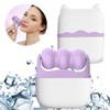 Ice Rolling Facial Contour Gua Sha V-line Swelling Full Body Massager Face Roller Stick 2ea