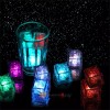 MAYLIA 12 Waterproof Light Up Led Ice Cubes for Party