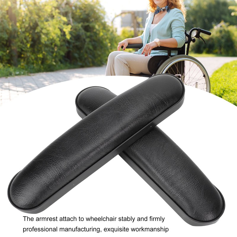2pcs Universal Wheelchair Armrest Cover Cushion Pad Wheelchair Accessories for