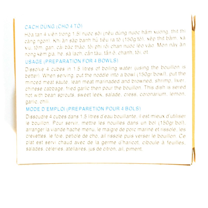 Bao Long Mini Hu Tieu Nam Vang Soup Seasoning 2.64