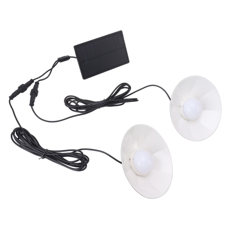 Solar Pendant Light LED Pendant Lamp Double Headed Pendant Light