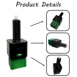 SDYYDS New Brake Light Switch 25320-AX10A Compatible with Nissan Sentra Frontier Armada Juke Aemada Altima (03-20) / Infiniti EX35 FX45 G35 G37 (04-10)