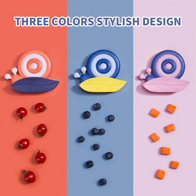 Fjquamitix Vegetable Peeler Snail Shape Design with Ceramic Blade Non-Slip