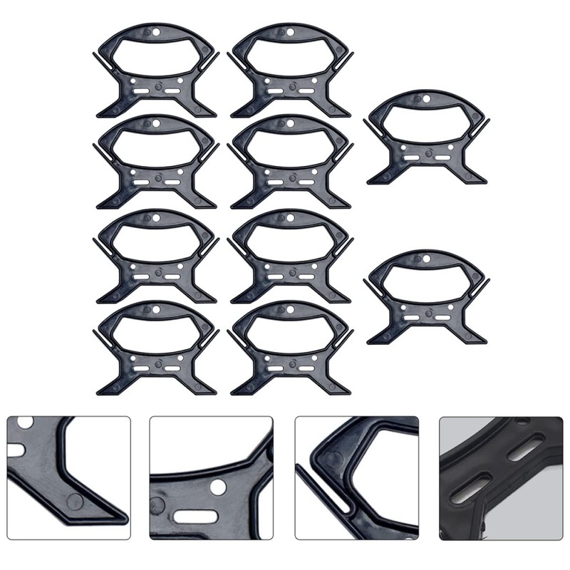 COHEALI Cable Hider Kit 10pcs Cord Organizer Wrap for Speaker
