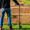 CNCEST Hand Drill Auger Post Hole Digger,Manual Garden Hole Digging