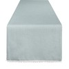 Lenox French Perle Solid 70" Runner, Ice Blue