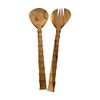 VIE Salad Servers, Teak Wood, 30x7cm
