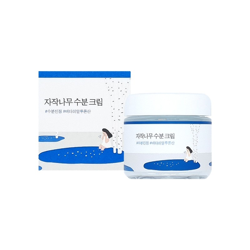 Round Lab Birch Moisture Cream 80ml Moisturizing Skin Soothing Cream