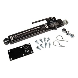 Husky Towing 34715 Right-Hand Weight Distribution Hitch Sway Control Kit Includes Side Bar Handle Tongue Ball Plate Sway Control Ball and Hardware