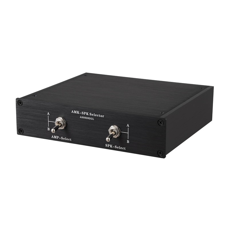 Two Amplifiers to Two Pairs of Speakers Selector Switch (2