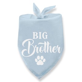 Big Brother Dog Bandana Pregnancy Announcement Big Brother Bandana Gender Reveal Baby Announcement Dog Scarf for Small and Medium Cats Dogs