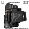 HK Army 4+3 Eject Paintball Harness Pod Pack - Tigerstripe