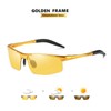 Yellow Lens Driving Glasses for Low-Light Use – Semi-Polarized Anti-Glare