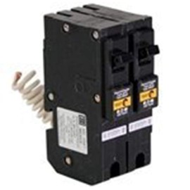 Eaton BRL215CAF Plug-In Mount Type BR Combination Arc Fault Circuit Breaker 2-Pole 15 Amp 120/240 Volt AC Fire-Guard