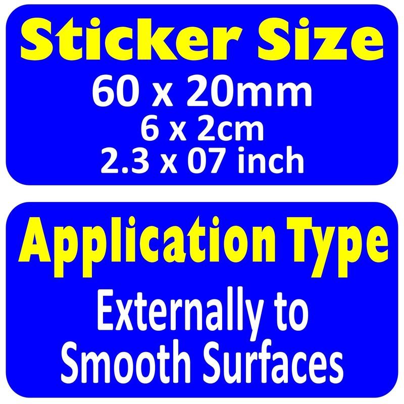 4 x G41 Defense Stickers GPS Tracker Alarm Warning Vehicle