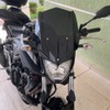 Lorababer Motorcycle Windshield Windscreen Shield Screen with Mounting Bracket Compatible