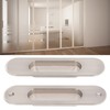 Sliding Door Handles Set Smoothing Surfaces Aluminum Alloy Closet Door