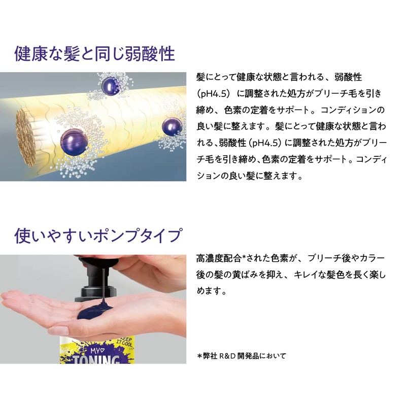 Got2b Toning Color Shampoo 10.1 fl oz (300 ml)