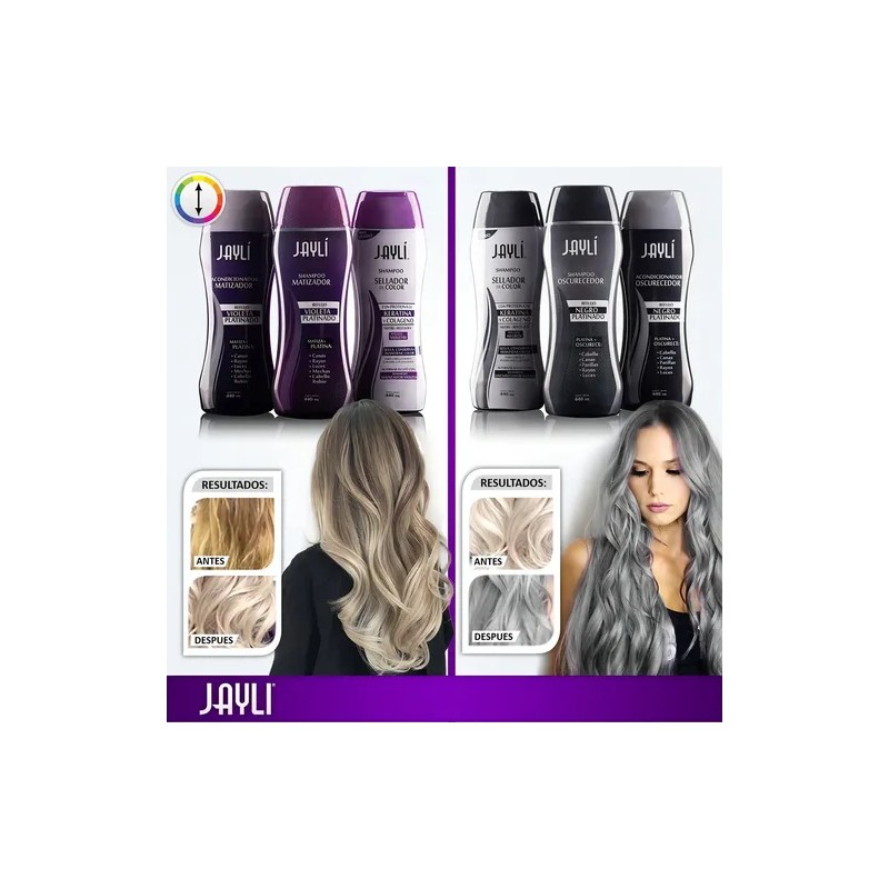Shampoo Matizador Violeta Jayli 440 Ml