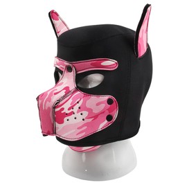 Neoprene Puppy Face Muzzle Dog Hood Mask Play Hoods