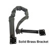 QCAA Extra Heavy Storm Door Chain Check, 25-1/2" Length, Solid