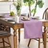 Artoid Mode Pink Washable Table Runner, Seasonal Holiday Kitchen Dining