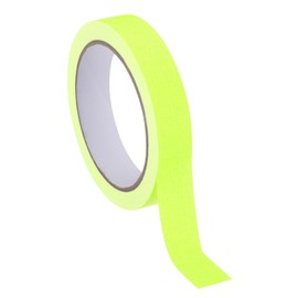 PATIKIL Neon Gaffer Cloth Tape 20 mm x 10 m, 1 Roll Fluorescent Tape, Black Light Glow Tape for Party, Yellow