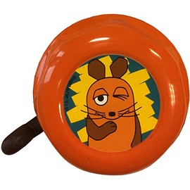 Bike Fashion Unisex - Adult The Mouse Child's Bell, Orange, One Size