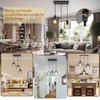 ROCUNSI 3-Light Hanging Pendant Light Fixtures, Farmhouse Kitchen Island Light