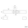 Sanwa Supply CA-NB002 I/O Locking Belt (USB Plug Compatible)