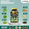 Tenmido Ginkgo Biloba Supplements - 6in1 with Bacopa, Ashwagandha, Turmeric,