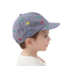 Gifts Treat Gorra de béisbol para niños pequeños de 1 a 8 años, Dinoem1, 2-4 Años