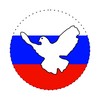 Generisch Flag Sticker Russia Peace Peace Dove Peace Dove 8
