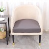 FOMIYES Round Loveseat Stretch Couch Cover Wear- Resistant All- Inclusive