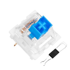 XuanGui OUTEMU (Gaote) Blue Switches, 3 Pin Keyboard Dustproof Switches DIY Replaceable Cherry MX Equivalent Keyswitch, Tactile & Clicky Switches for Mechanical Gaming Keyboard,20 Pack