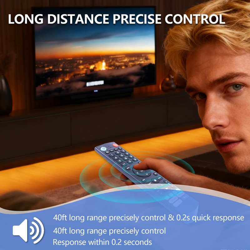 Upgraded V3 Pro Voice Remote Control, Compatible with vSeeBox V1,