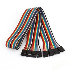 uxcell a14061000ux0623 Breadboard Testing Jumper Wire Colorful (Pack of 5)