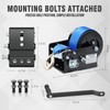 Boat Trailer Winch Hand Winch 3500lbs Heavy Duty Hook with