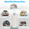 Qiuhome Crystal Paper Towel Holder Countertop Bling Silver Paper Towel