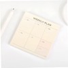 Operitacx 60 Sheets Office Notepad Memo Pad Task Checklist Subject
