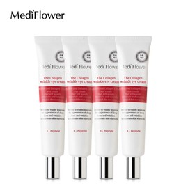 Mediflower 메디플라워 콜라겐 링클 아이크림 40mlx4개 MediFlower Collagen Wrinkle Eye Cream 40ml x 4pcs